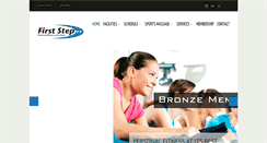 Desktop Screenshot of firststepukgym.com